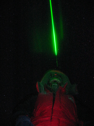 [20050921_009_GreenLaser.jpg]
The lidar shooting above my head.