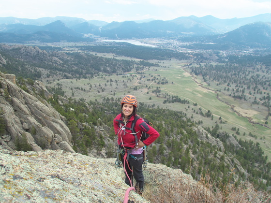 [20190506_124527_LumpyRidge.jpg]
Summit of the Book, Lumpy ridge.