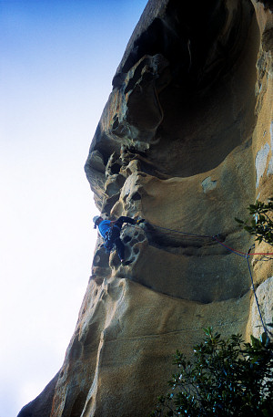 [Corsica_JeffTaffoni.jpg]
Negotiating the taffoni on Jeff/Jeef, 6th pitch.