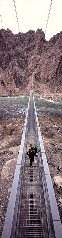 [ColoradoBridge_VPano.jpg]
Bridge on the Bright Angel Trail, Grand Canyon of Colorado, Arizona. Assembled from 2 vertical pictures.