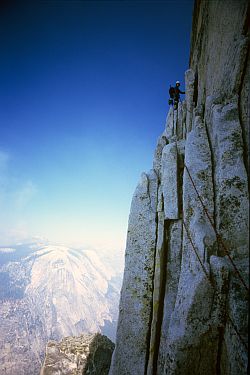 [HalfDomePillar.jpg]
Jenny standing on a pillar.