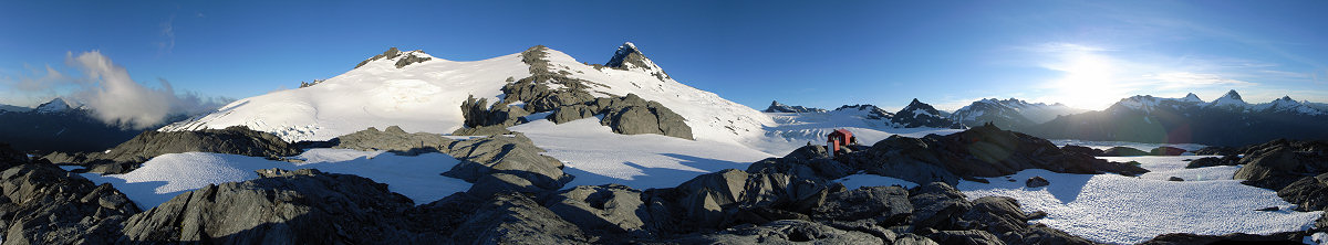 [20051217_AspiringDay_Pano.jpg]
360° panoramas of the evening on Mt Aspiring from the new Collin Todd hut.