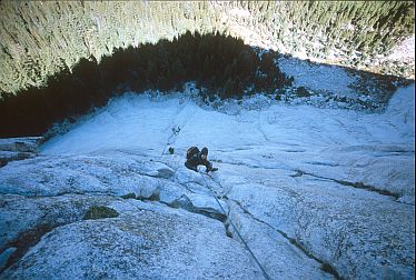 [FairviewColdStart.jpg]
Cold Start on the regular route of Fairview Dome.