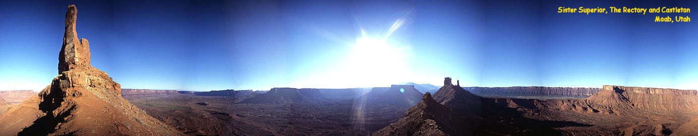 [SisterSuperior_Pano.jpg]
360 panorama showing Sister Superior, the Rectory and Castleton; Utah.