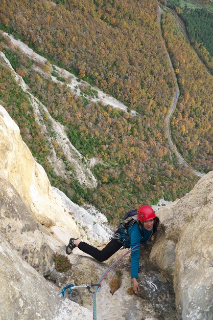 [20121118_151523_Choranche.jpg]
Upper part of the route.