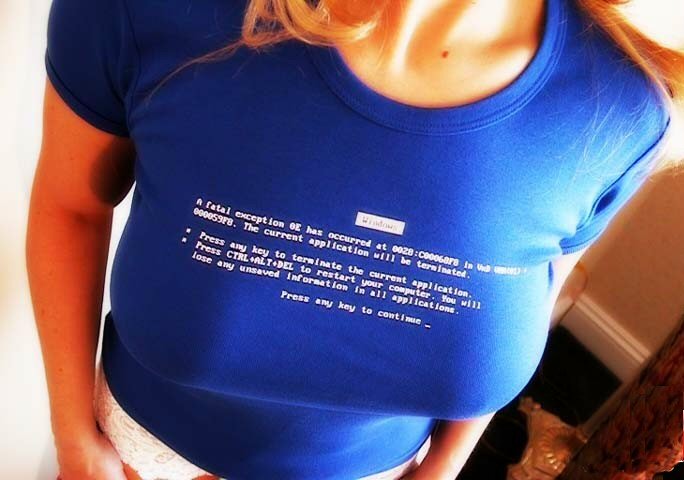 [BlueScreen.jpg]
Blue Screen T-shirt