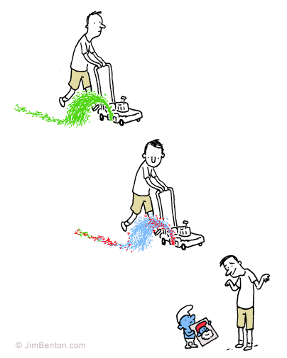 [SmurfChop.png]
Smurf mower