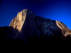 Sunset on El Capitan