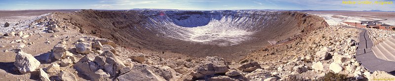 Panorama of Meteor Crater